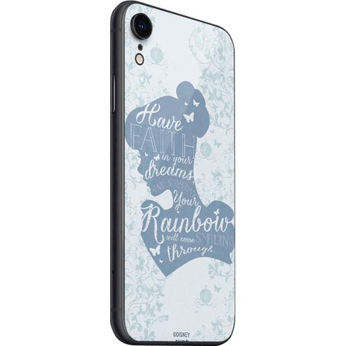 Disney Cinderella Faith In Your Dreams Silhouette iPhone SE (2nd & 3rd Gen) Skin