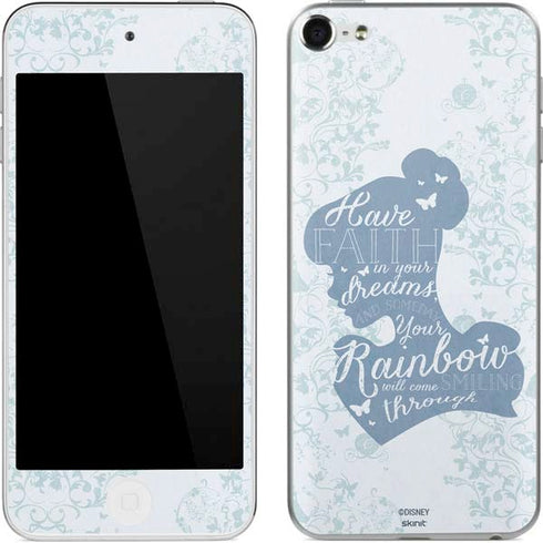 Disney Cinderella Faith In Your Dreams Silhouette Apple iPod Skin