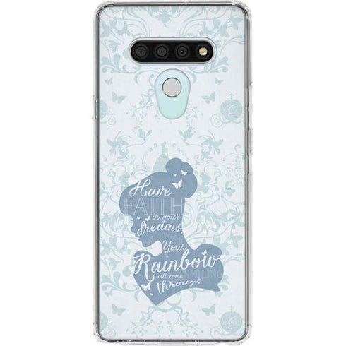 Disney Cinderella Faith In Your Dreams Silhouette LG Stylo 6 Clear Case