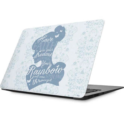 Disney Cinderella Faith In Your Dreams Silhouette Apple MacBook Skin