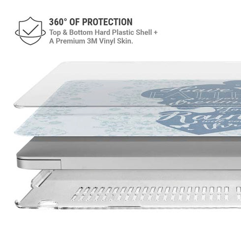 Disney Cinderella Faith In Your Dreams Silhouette MacBook Air 15in (2023-2025) Case plus Skin