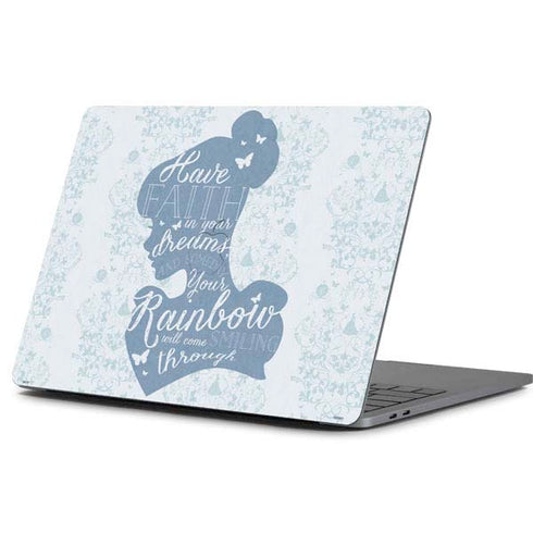 Disney Cinderella Faith In Your Dreams Silhouette Apple MacBook Pro 13-inch Skin