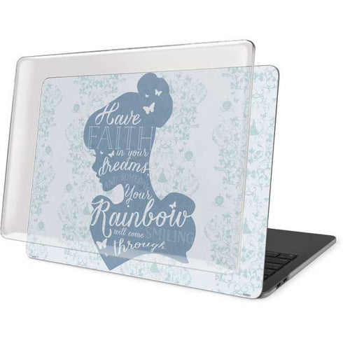 Disney Cinderella Faith In Your Dreams Silhouette MacBook Pro 13in (2020) Case plus Skin