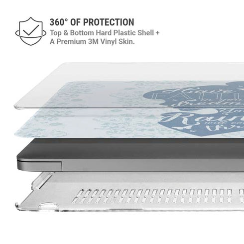 Disney Cinderella Faith In Your Dreams Silhouette MacBook Pro 16in (2021-25) Case plus Skin