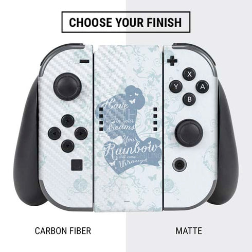 Disney Cinderella Faith In Your Dreams Silhouette Nintendo Switch Bundle Skin