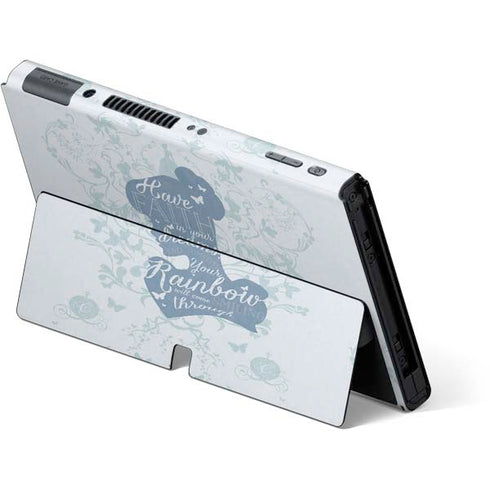 Disney Cinderella Faith In Your Dreams Silhouette Nintendo Switch OLED (2021) Skin