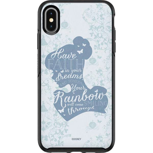 Disney Cinderella Faith In Your Dreams Silhouette Otterbox Symmetry iPhone Skin