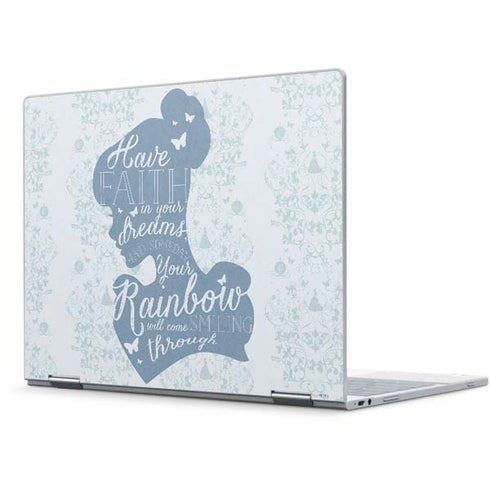 Disney Cinderella Faith In Your Dreams Silhouette Pixelbook Skin