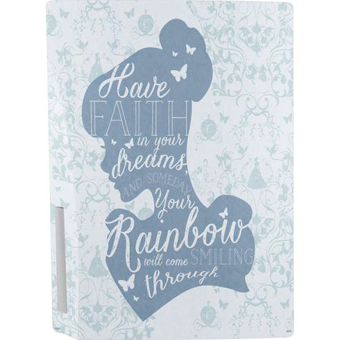 Disney Cinderella Faith In Your Dreams Silhouette PS5 Bundle Skin