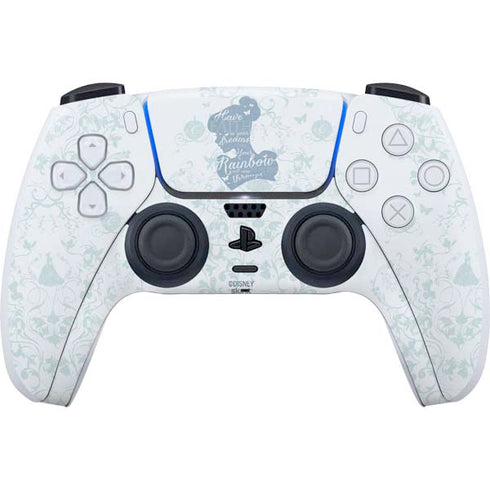 Disney Cinderella Faith In Your Dreams Silhouette PS5 Controller Skin