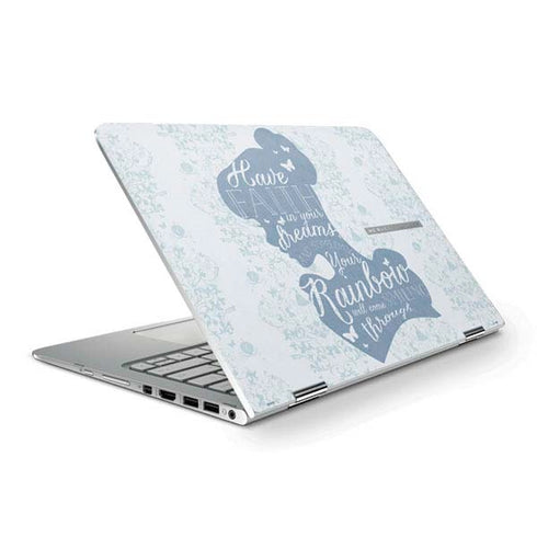 Disney Cinderella Faith In Your Dreams Silhouette HP Spectre Skin