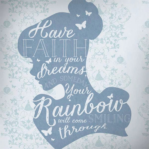 Disney Cinderella Faith In Your Dreams Silhouette Surface Book 2 15in Skin