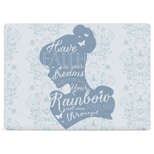 Disney Cinderella Faith In Your Dreams Silhouette Surface Laptop 3 13.5in Skin
