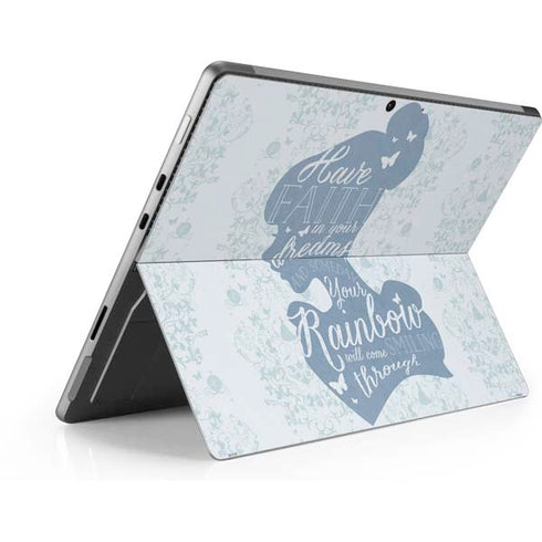 Disney Cinderella Faith In Your Dreams Silhouette Surface Pro 8 Skin
