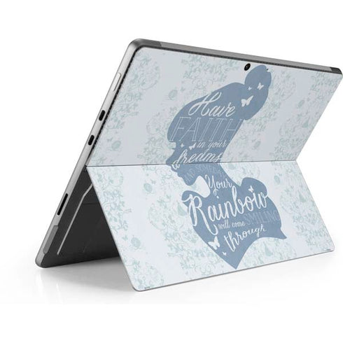 Disney Cinderella Faith In Your Dreams Silhouette Surface Pro 9 Skin