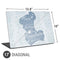 Disney Cinderella Faith In Your Dreams Silhouette Universal Laptop 17in (13.8 x 10in) Skin