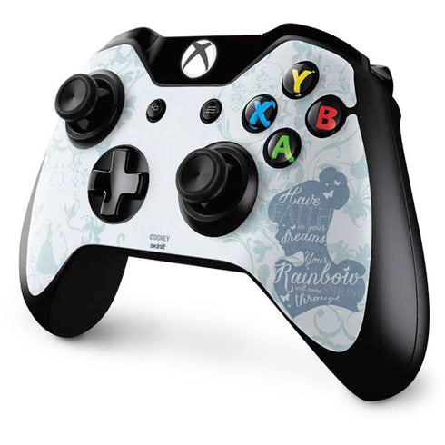 Disney Cinderella Faith In Your Dreams Silhouette Xbox One Controller Skin