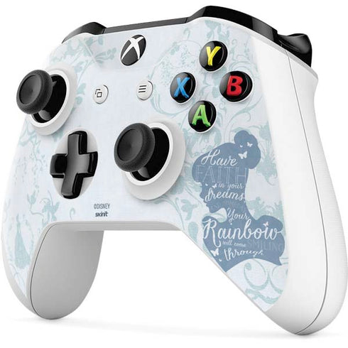 Disney Cinderella Faith In Your Dreams Silhouette Xbox One S Controller Skin
