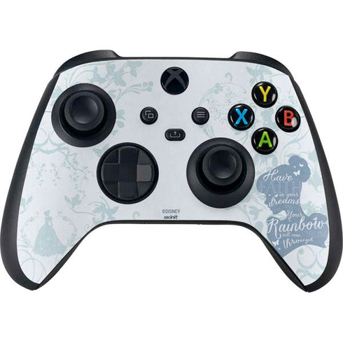 Disney Cinderella Faith In Your Dreams Silhouette Xbox Series X Controller Skin