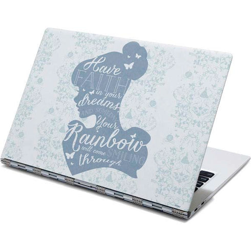 Disney Cinderella Faith In Your Dreams Silhouette Yoga 910 2-in-1 14in Touch-Screen Skin