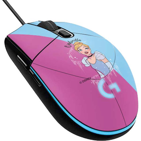 Disney Princess Cinderella Art G203 Prodigy RGB Wired Gaming Mouse Skin