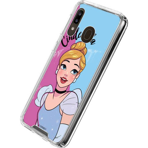 Disney Princess Cinderella Art Galaxy A30 Clear Case