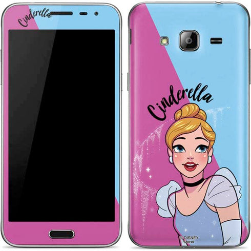 Disney Princess Cinderella Art Galaxy J3 Skin