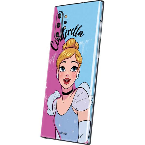 Disney Princess Cinderella Art Galaxy Note 10 Plus Skin