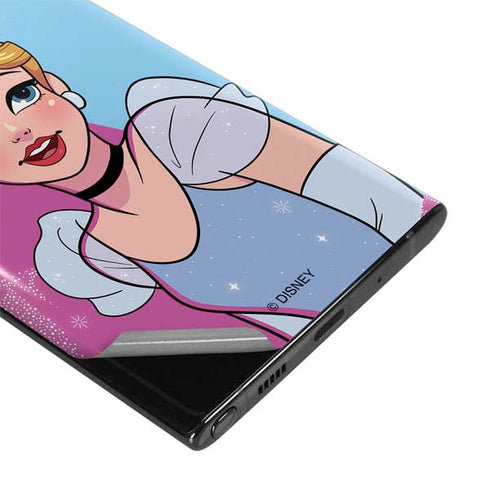 Disney Princess Cinderella Art Galaxy Note 10 Plus Skin