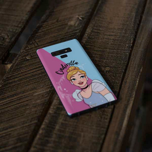 Disney Princess Cinderella Art Galaxy Note 9 Skin
