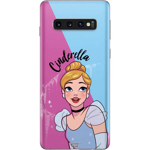 Disney Princess Cinderella Art Galaxy S10 Skin