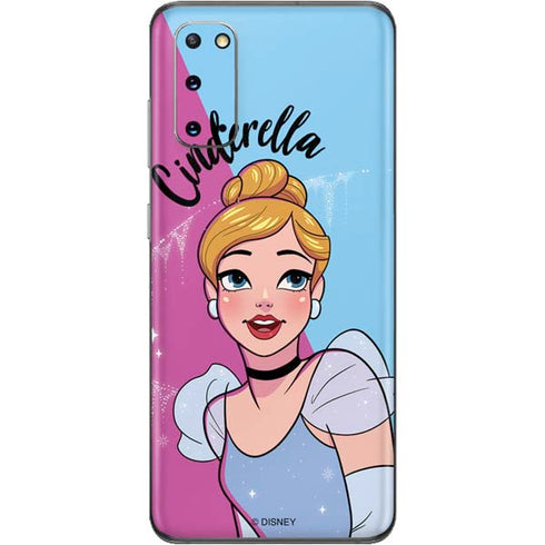 Disney Princess Cinderella Art Galaxy S20 Skin