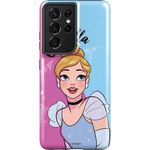 Disney Princess Cinderella Art Galaxy S21 Ultra 5G Pro Case