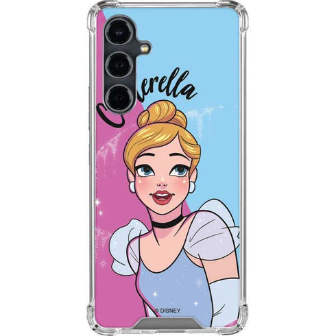 Disney Princess Cinderella Art Galaxy S23 FE Clear Case