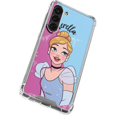 Disney Princess Cinderella Art Galaxy S23 Plus Clear Case