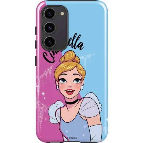 Disney Princess Cinderella Art Galaxy S23 Plus Pro Case
