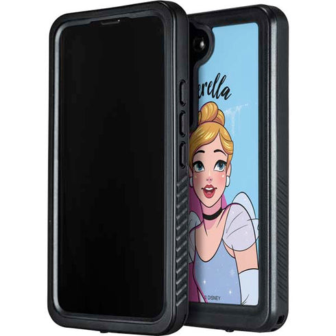 Disney Princess Cinderella Art Galaxy S23 Plus Waterproof Case