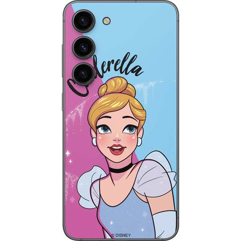 Disney Princess Cinderella Art Galaxy S23 Skin