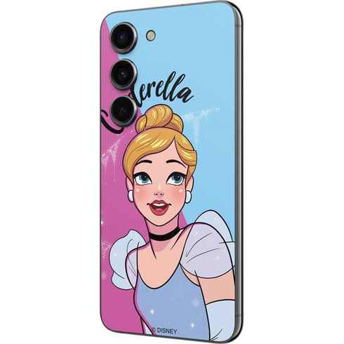 Disney Princess Cinderella Art Galaxy S23 Skin