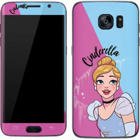 Disney Princess Cinderella Art Galaxy S7 Skin