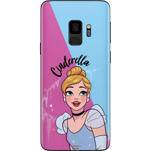 Disney Princess Cinderella Art Galaxy S9 Skin