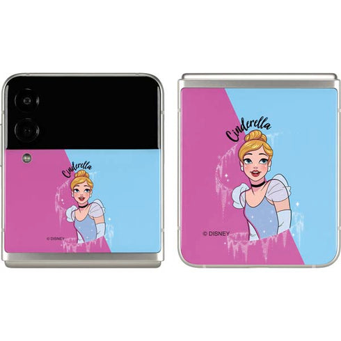 Disney Princess Cinderella Art Galaxy Z Flip3 5G Skin