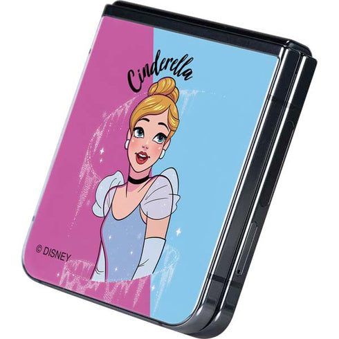 Disney Princess Cinderella Art Galaxy Z Flip5 5G Skin
