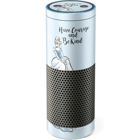Disney Princess Cinderella Have Courage and Be Kind Art Amazon Echo Skin