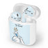Disney Princess Cinderella Have Courage and Be Kind Art Apple AirPods Skin