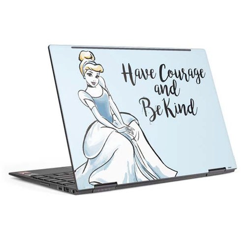 Disney Princess Cinderella Have Courage and Be Kind Art HP Envy Skin