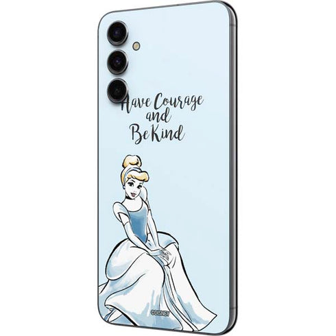 Disney Princess Cinderella Have Courage and Be Kind Art Galaxy A14 5G Skin
