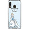 Disney Princess Cinderella Have Courage and Be Kind Art Galaxy A30 Clear Case