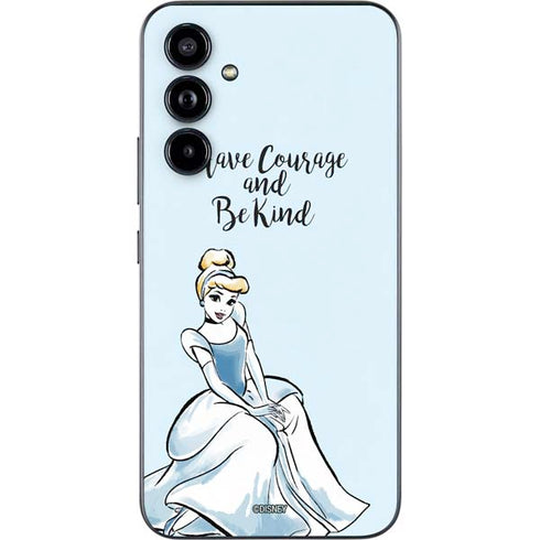 Disney Princess Cinderella Have Courage and Be Kind Art Galaxy A54 5G Skin