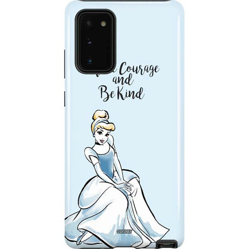 Disney Princess Cinderella Have Courage and Be Kind Art Galaxy Note20 5G Pro Case